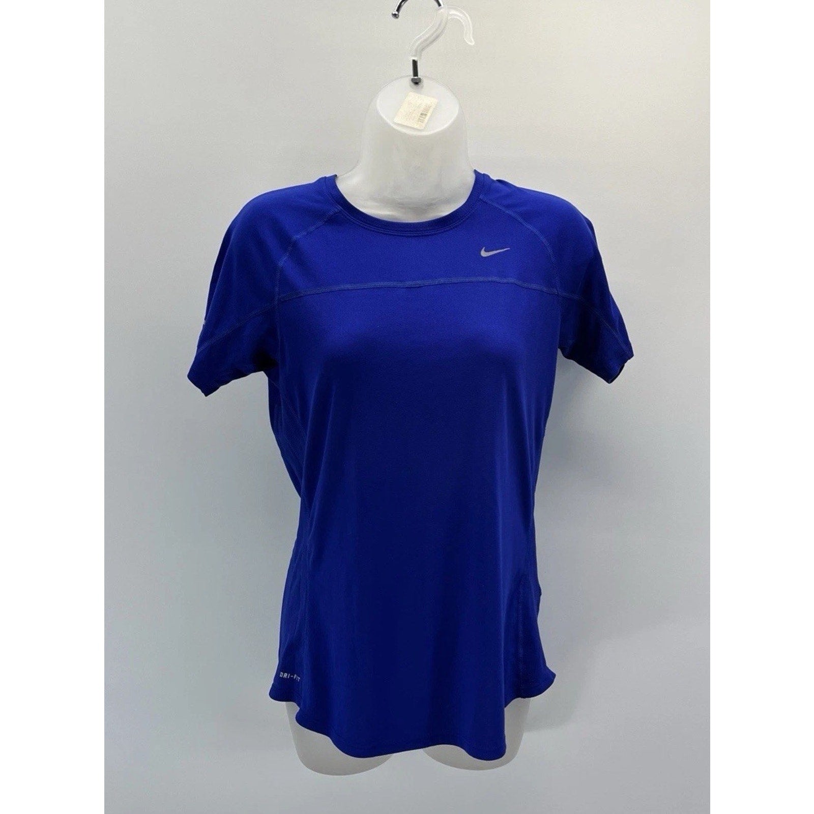 Nike Women's Miler REFLECTIVE Running/Yoga Shirt-Omega Blue Size Medium
