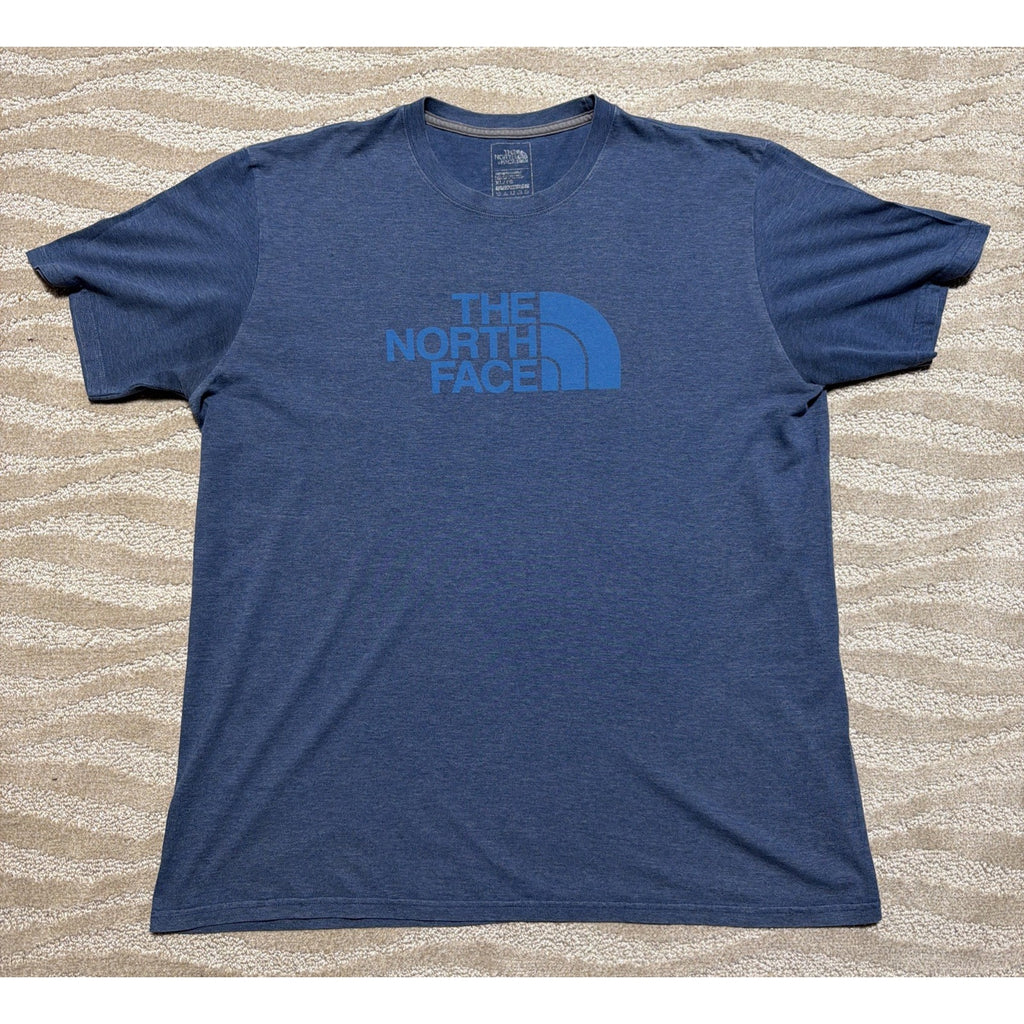 The North Face Men's XL Vintage Classic Blue W/Half Dome Logo Yosemite Hiking
