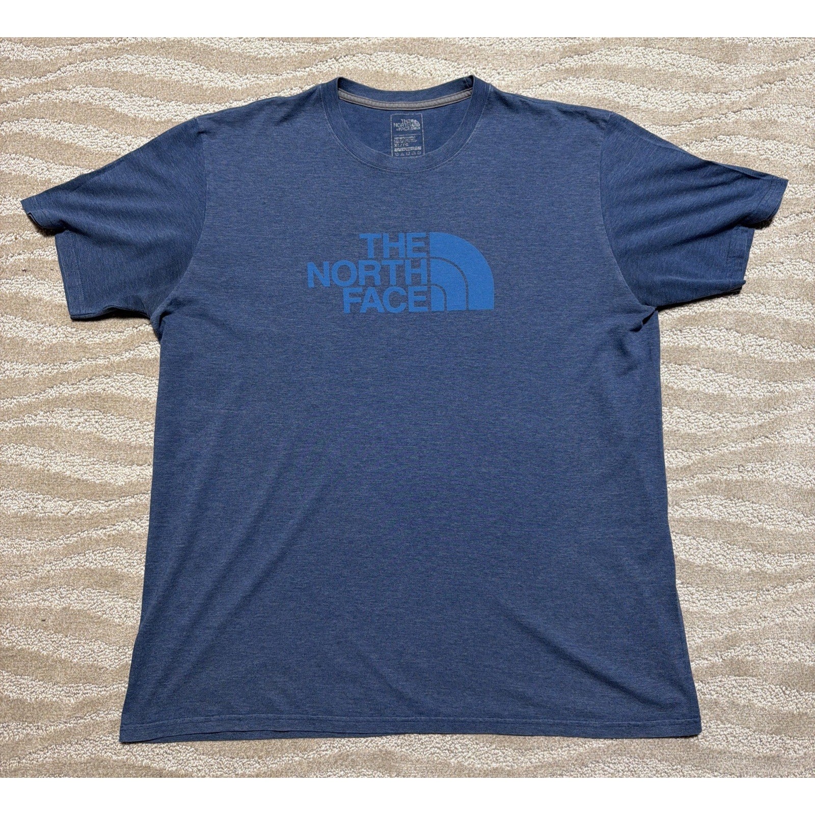 The North Face Men's XL Vintage Classic Blue W/Half Dome Logo Yosemite Hiking