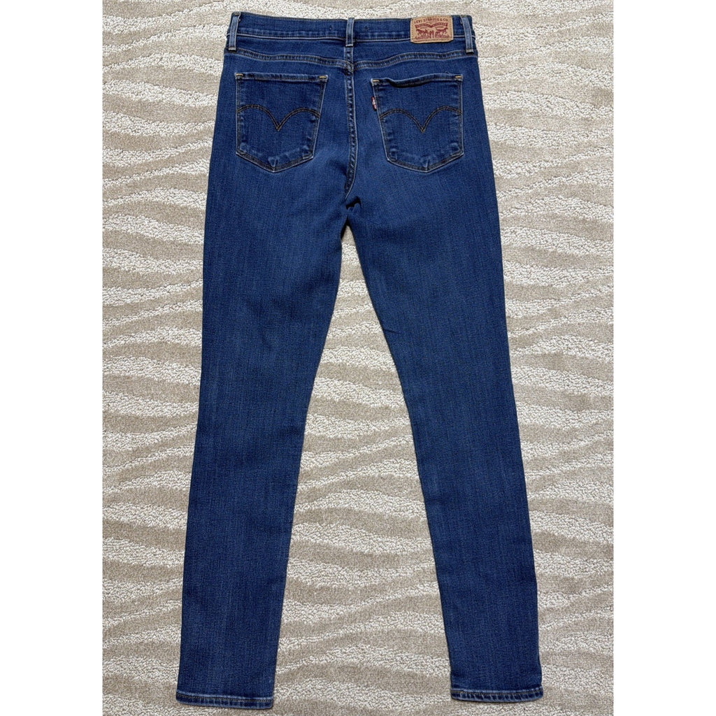 Levi's 311 Shaping Skinny Jeans Womens 27 Blue Medium Wash Midrise Stretch Denim