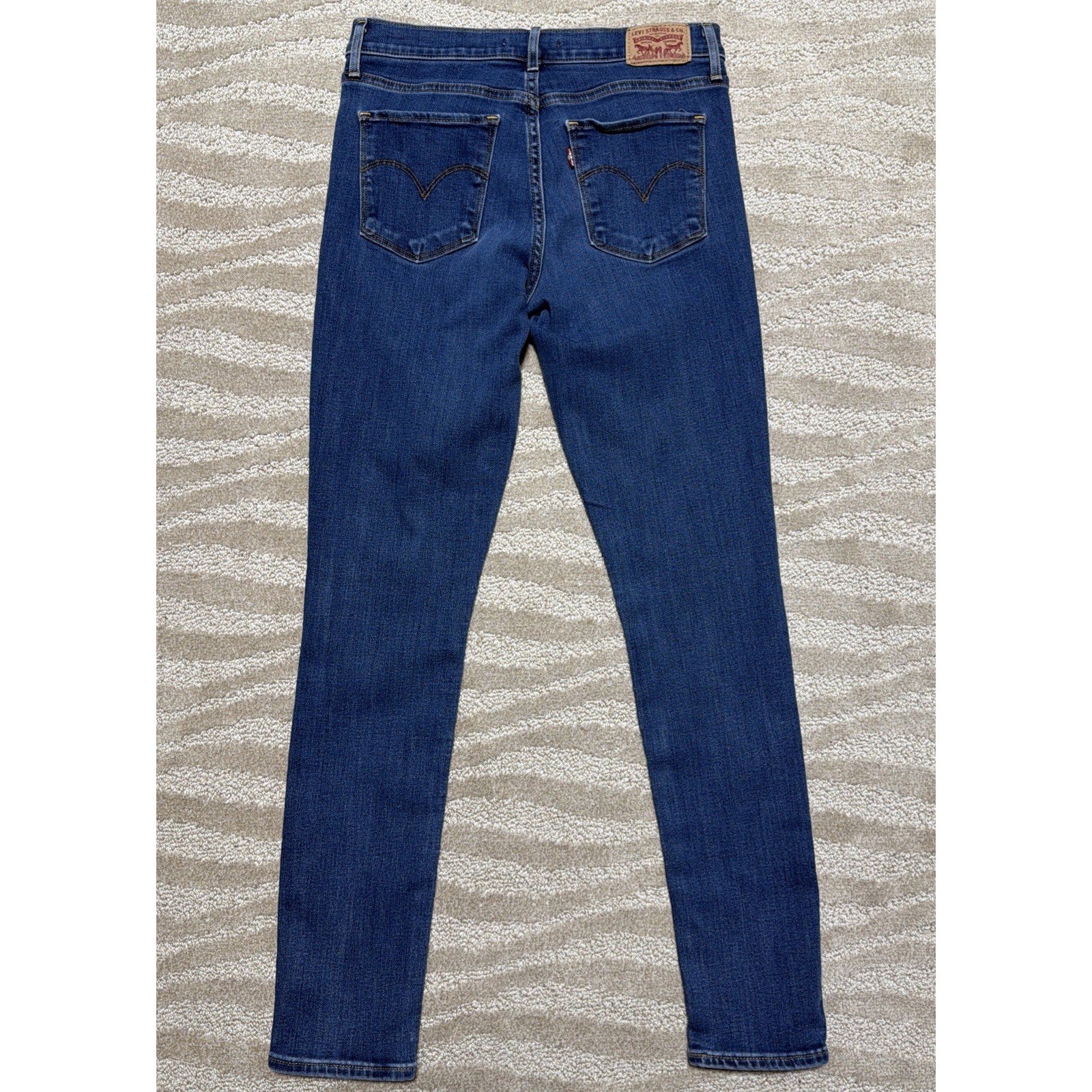 Levi's 311 Shaping Skinny Jeans Womens 27 Blue Medium Wash Midrise Stretch Denim