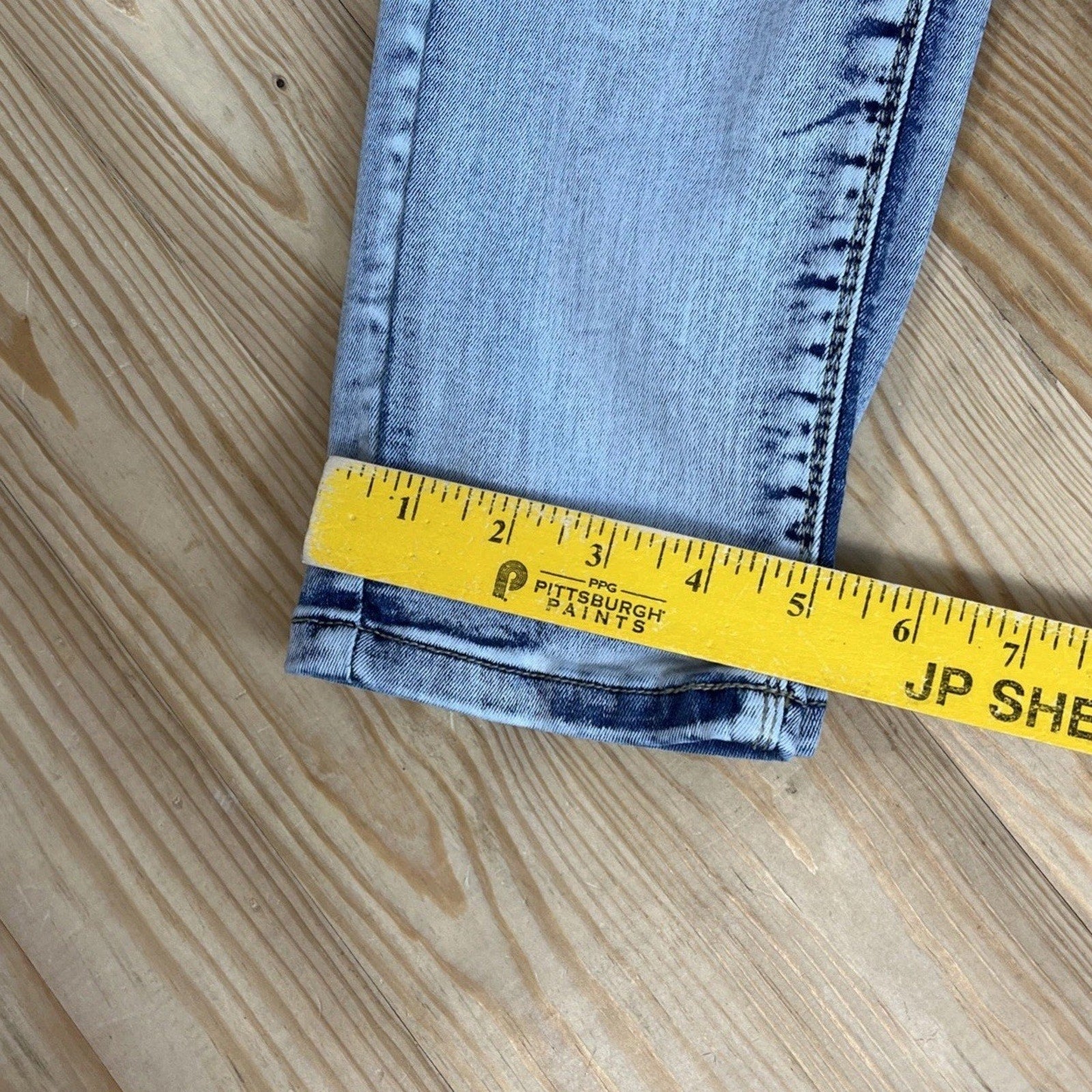 Bamboo Skinny Blue Denim Jeans Juniors 13 Light Blue