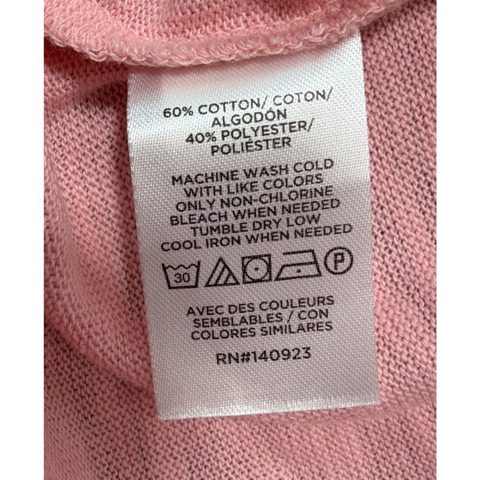 Ann Taylor Loft Top Womens XS Pink Knit Oversized Casual Shirt