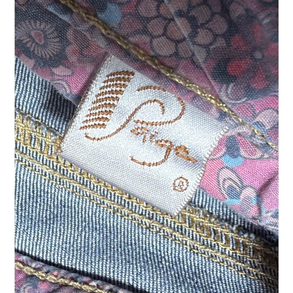Paige Skyline Straight Y2K Jeans Blue Denim Pants Women’s Size 30x33 Stretch