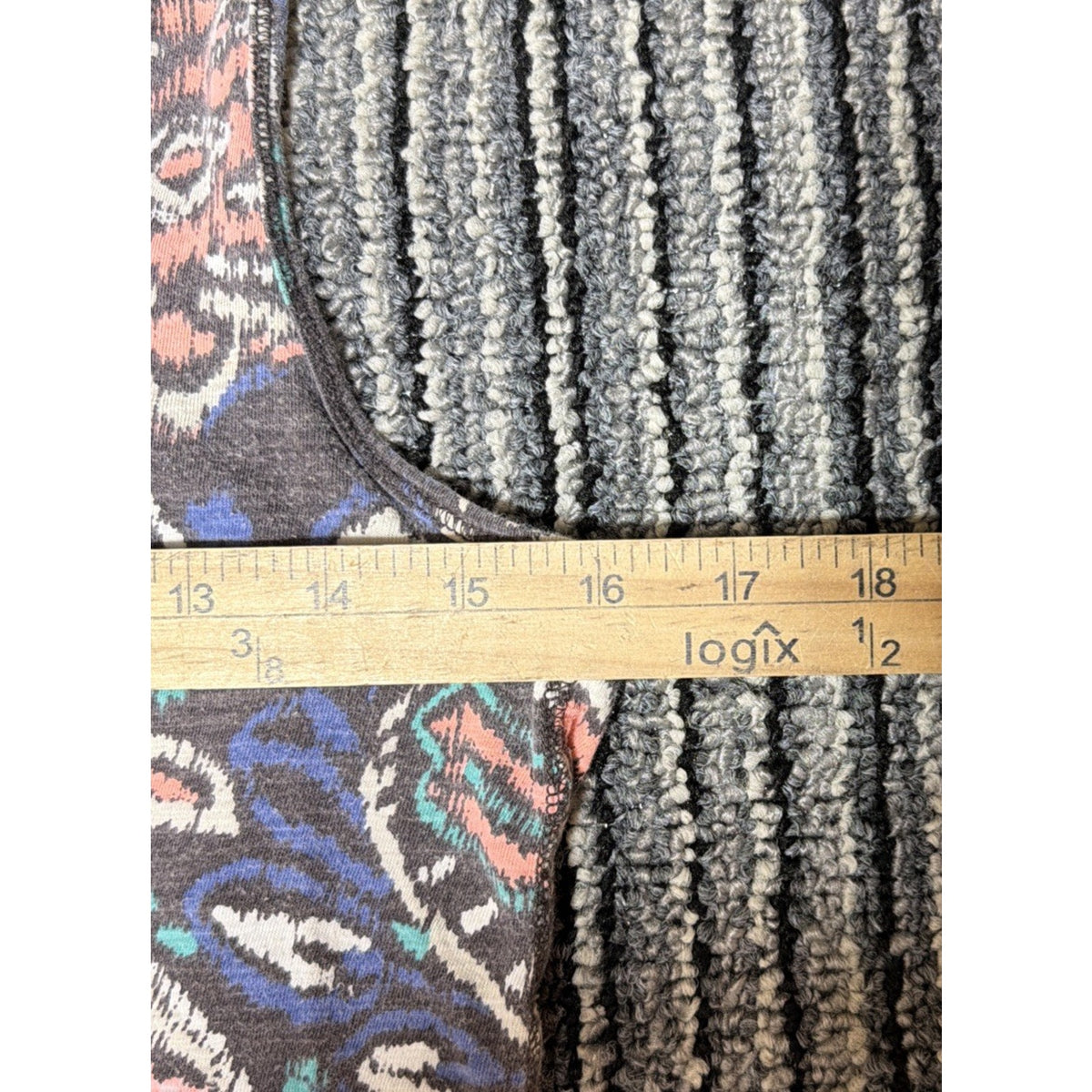 American Eagle Outfitters Womens Paisley Tank Top Size L 100% Cotton 2012