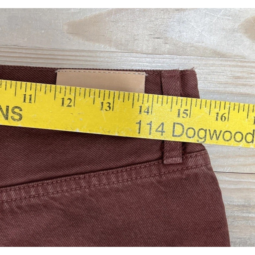 NWT EDWIN Women’s Jeans Anthropologie Anderson Ankle Spice Brown - Size 25