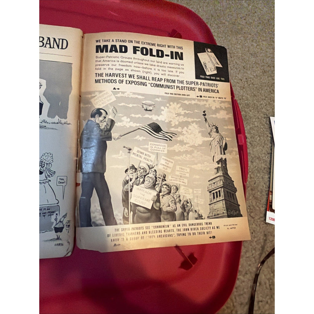 MAD Magazine #96 July 1965 Middle of the Road Alfred E Neuman Norman Mingo