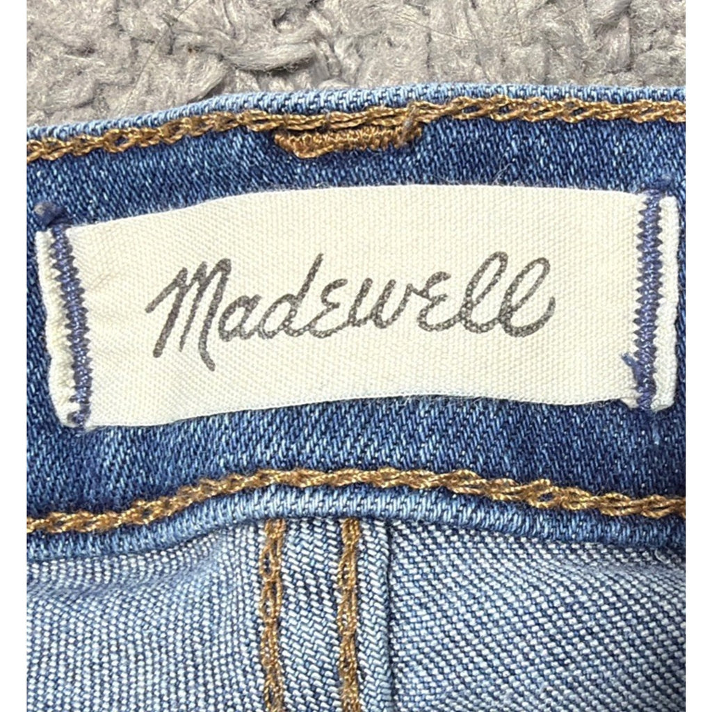 Madewell 5 Pocket 10” Roadtripper Skinny Jeans Size 27 Hi-rise Medium Wash