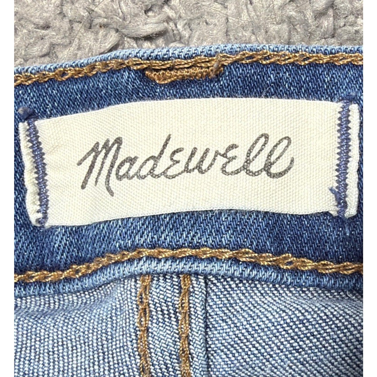 Madewell 5 Pocket 10” Roadtripper Skinny Jeans Size 27 Hi-rise Medium Wash