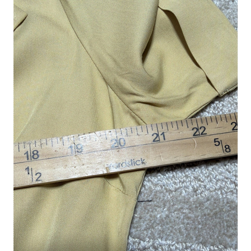 Lost & Wander Limoncello Straight Leg Jumpsuit Sz L Short Sleeve NWT