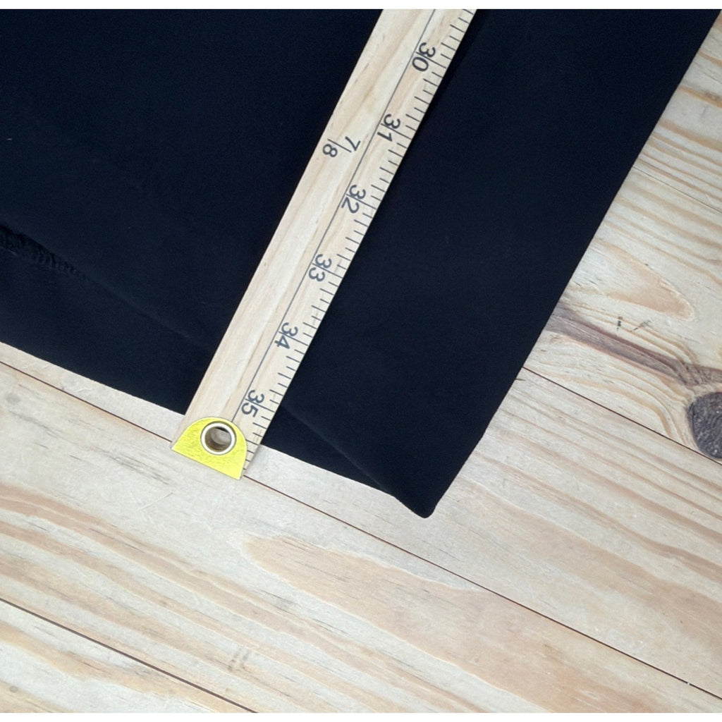 H & M Shift Dress Women Size Small Knit Black 3/4 Sleeves and Pockets New