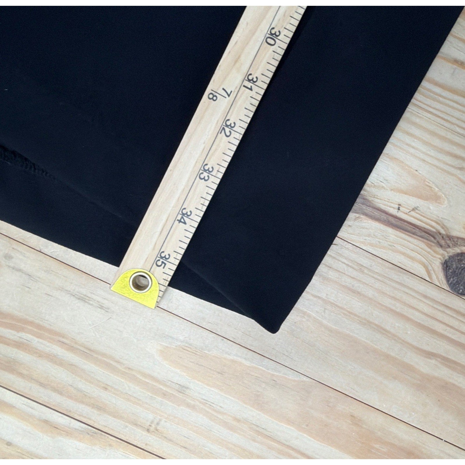 H & M Shift Dress Women Size Small Knit Black 3/4 Sleeves and Pockets New