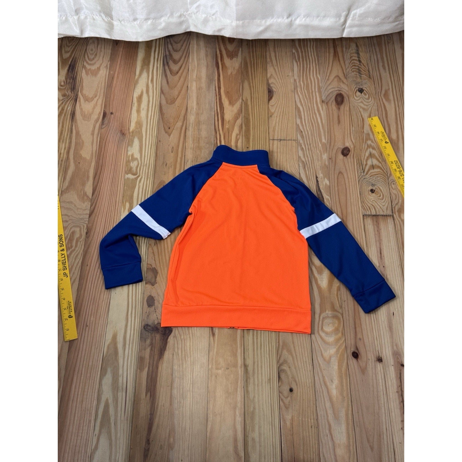 Jumping Beans Boys Size 6 Tricot Track Suit Outfit Jacket Pants Blue Orange