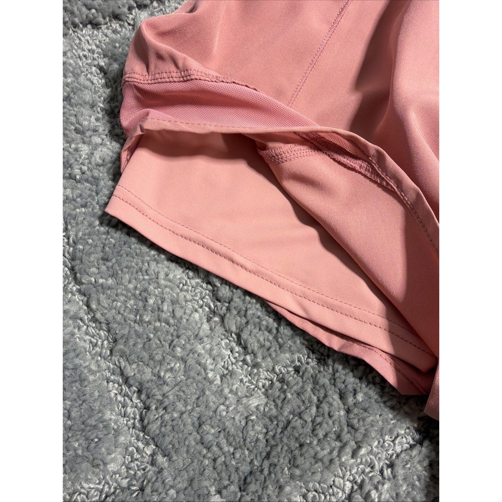 Anna Kaci Athletic Shorts Women's Pink Gym Running Yoga Workout Size M New