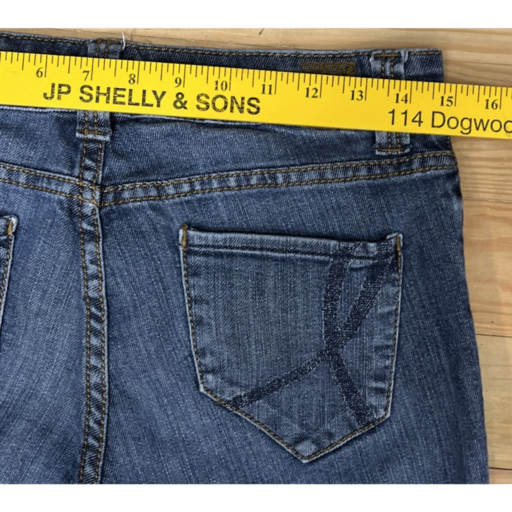 It Los Angeles Dream Diva Stretch Flare Jeans Size 28