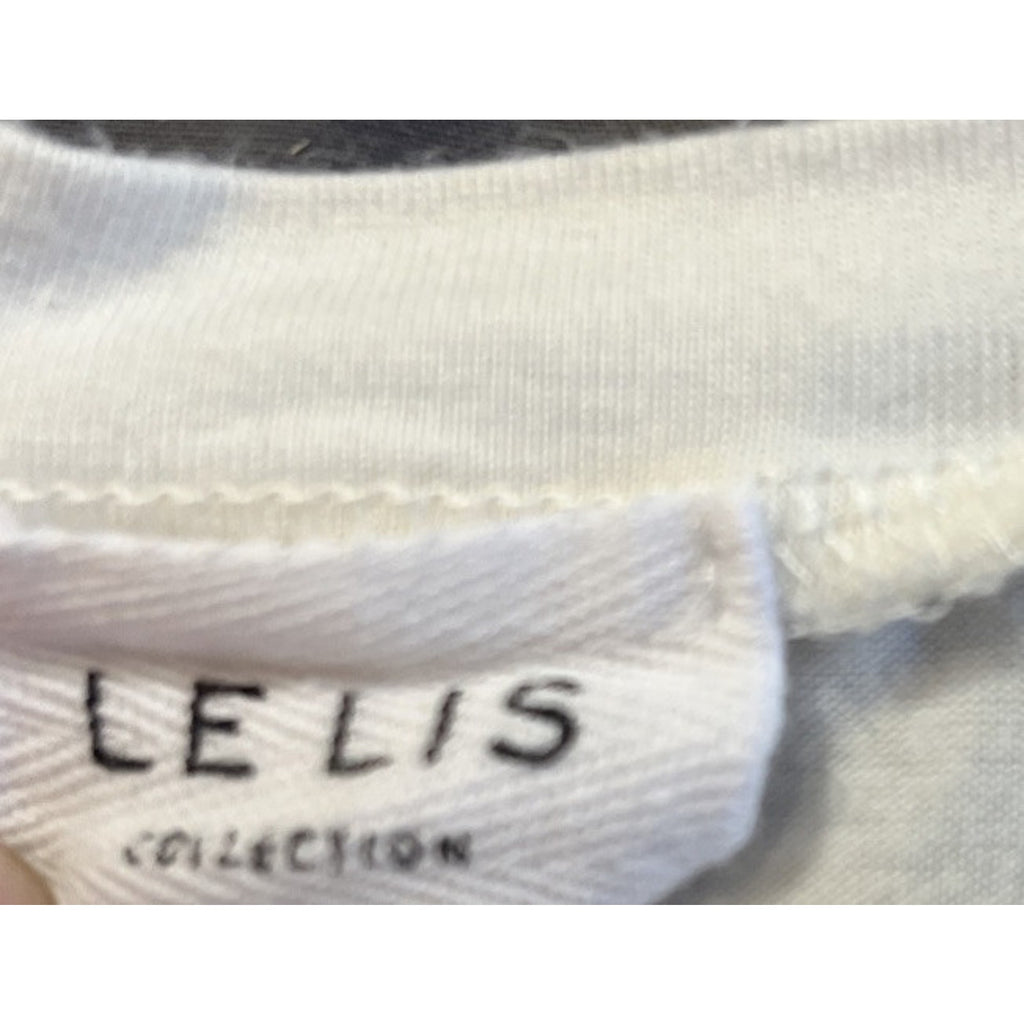 Le Lis Super Soft Bamboo Made Paradise Graphic T-Shirt Size M