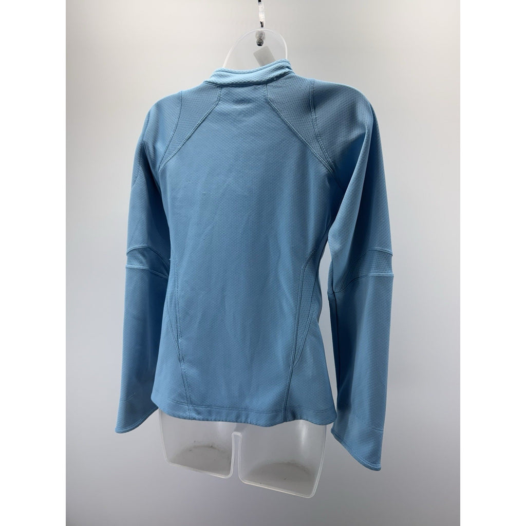 NIKE Running NikeFit Light Blue Full Zip Pocket Athletic Jacket Women’s Size XL