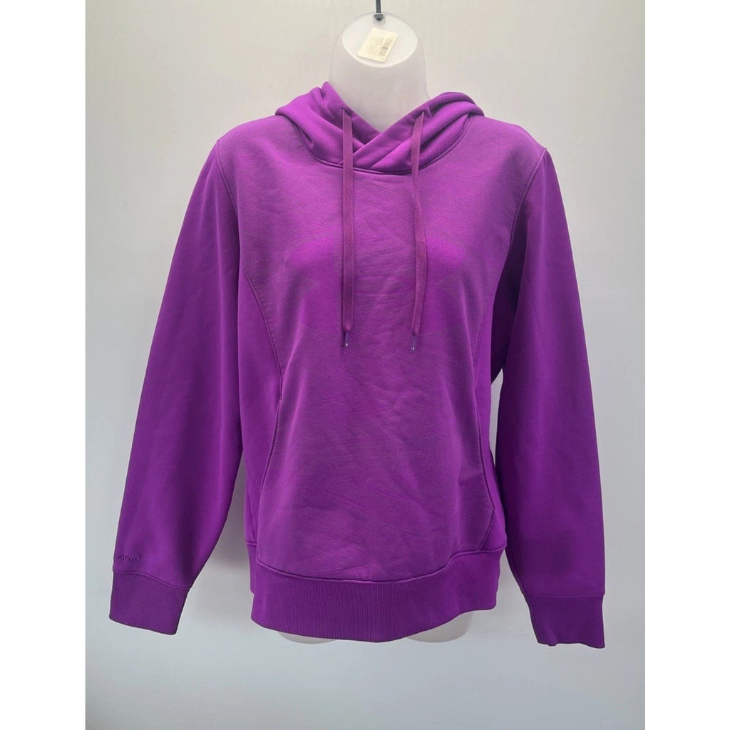 Under Armour Storm Cold Gear Womens Large Semi-Fitted Purple Pullover Hoodie