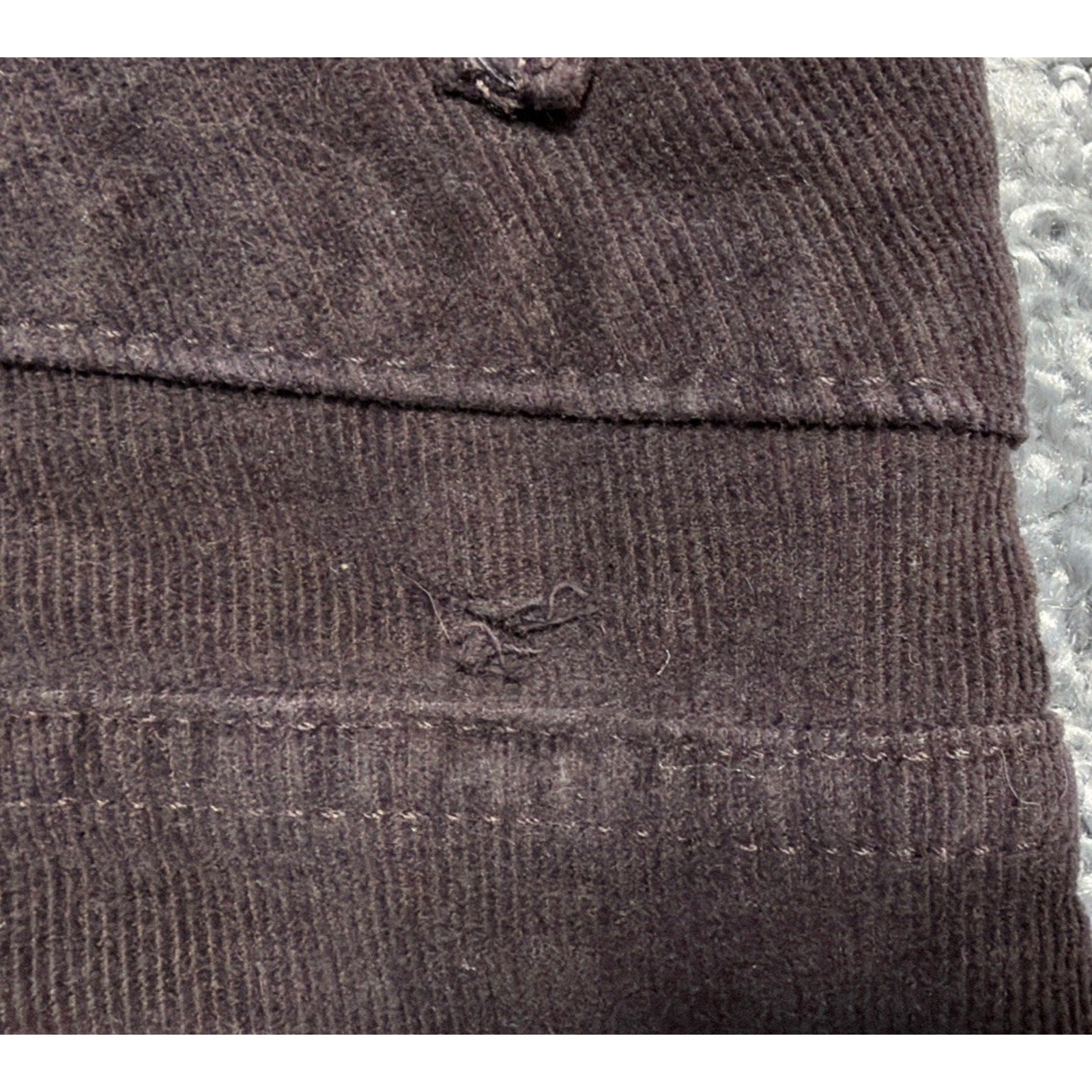 Jones New York Sutton Straight Corduroy Women’s Size 8 Brown Slimming Pants