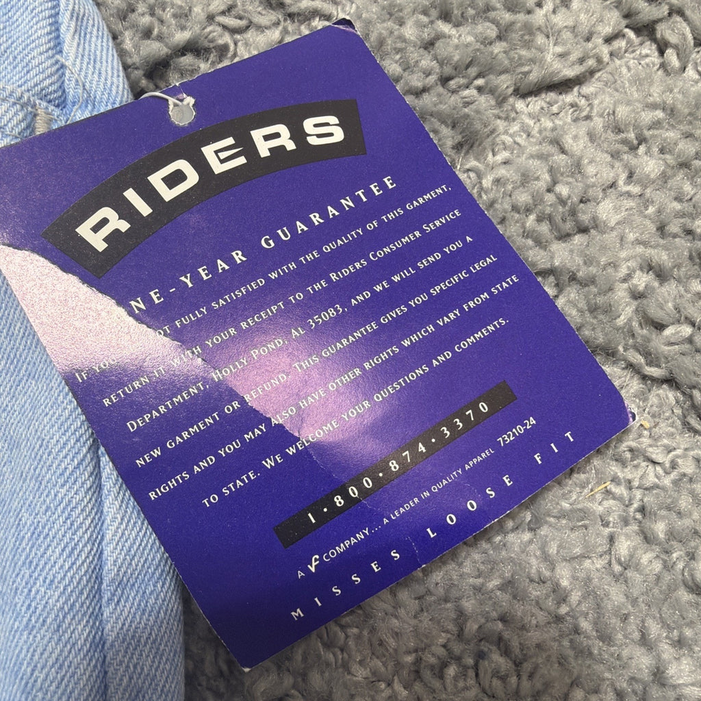 Vtg Lee Riders Loose Fit Mom High Waisted Shorts New Deadstock Made USA 12 27x7