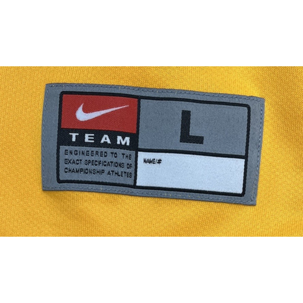 Nike Mens Basketball Jersey LSU Tigers #00 Large Sample Stitched Sewn NWT FS!
