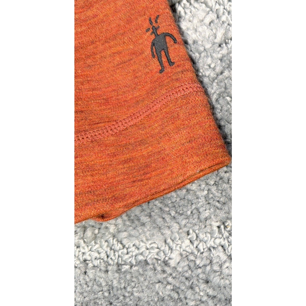 Smartwool 100% Merino Wool Base Layer Athleisure Warm Mock Neck Pullover M