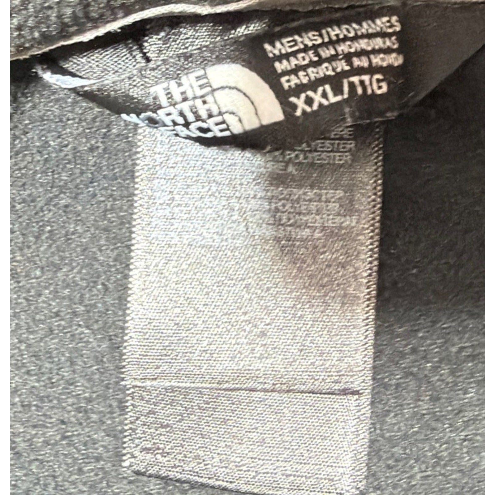 The North Face Front Range Fleece Jacket Black Mens XXL Full Zip Long Sleeve