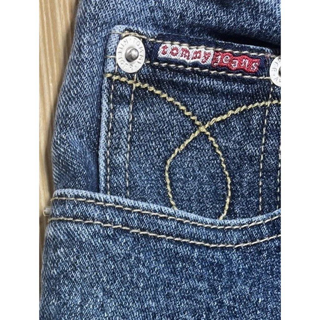 VTG Tommy Hilfiger Bootcut Flare Jeans Women Size 29 Denim 90s Vintage