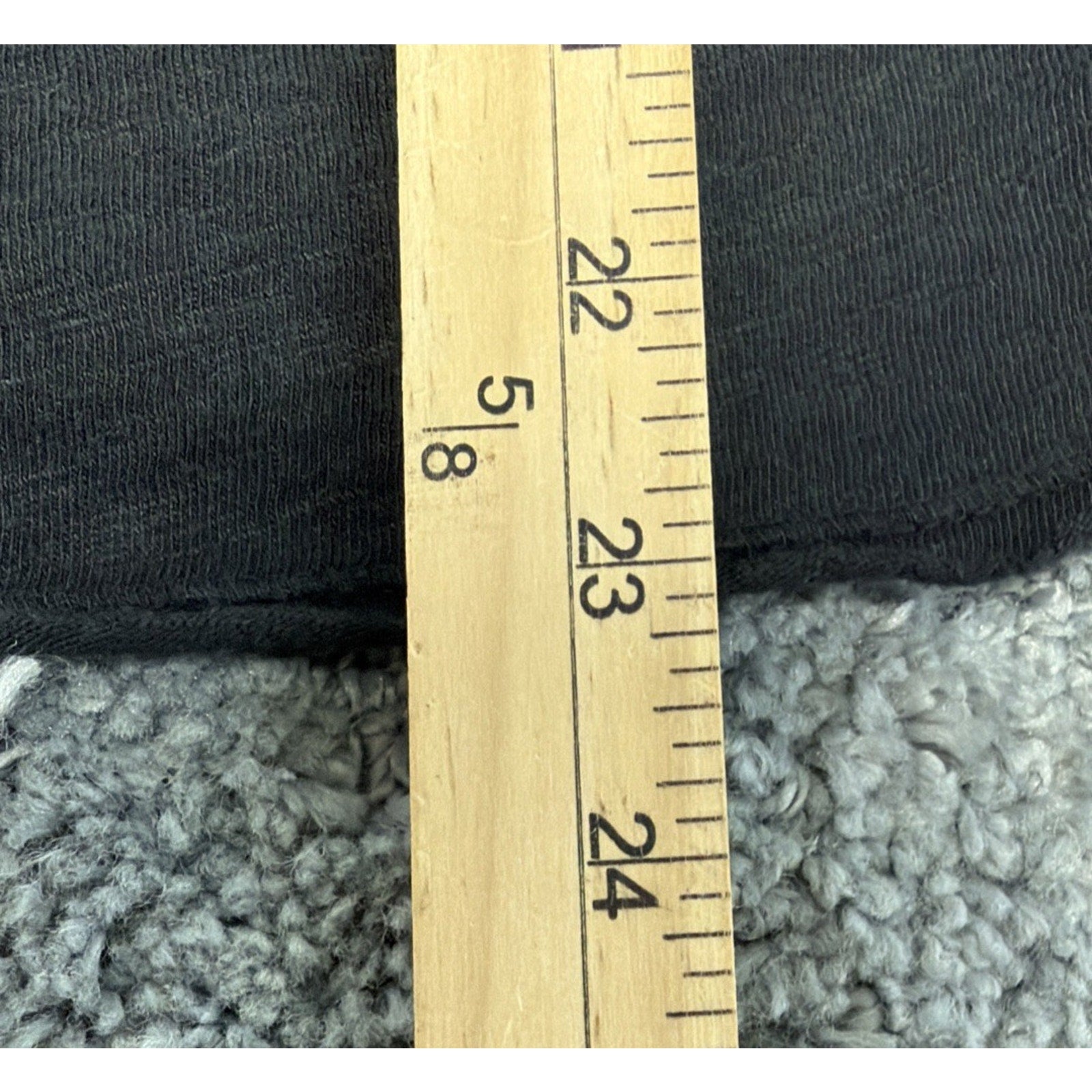 XCVI Black 100% Linen Blouse Tank Top Woman’s Size Raw Hem Back Button Detail