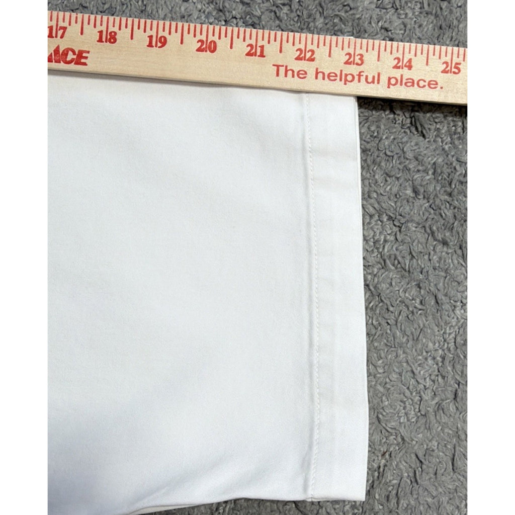 Lands' End Mid Rise Capri Cropped Pants Women Plus Size 22W Pull On Pockets