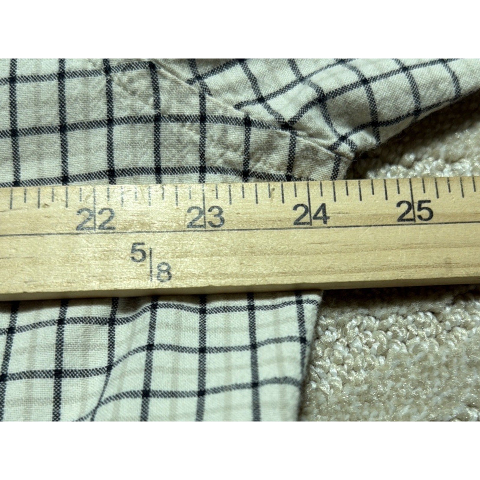 Ruff Hewn Men’s Short Sleeve Plaid Button Down Shirt Size Large Outdoors Casual
