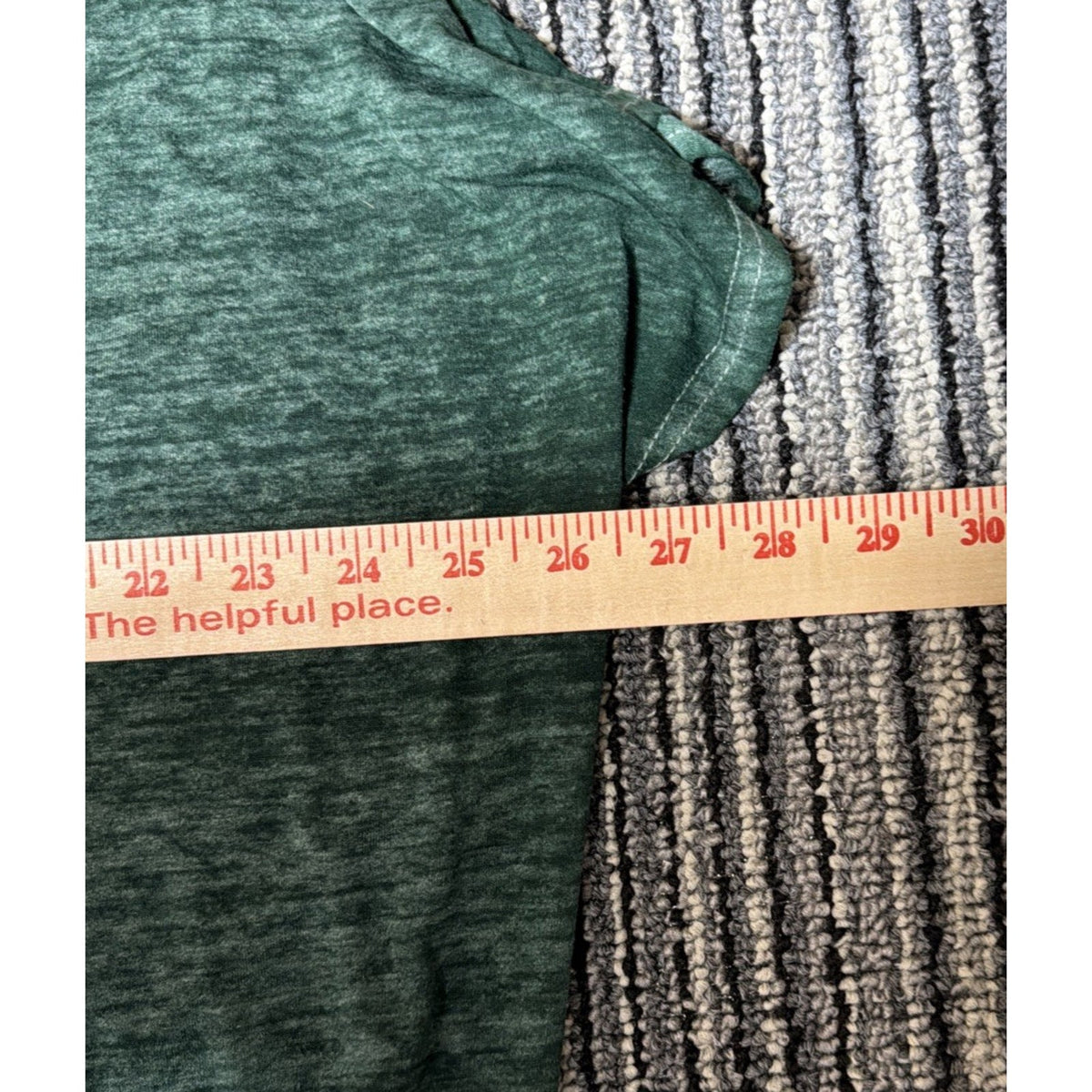 Women’s Joei and I Plus Size 3X Green Short Sleeve Top Metallic Sunflower
