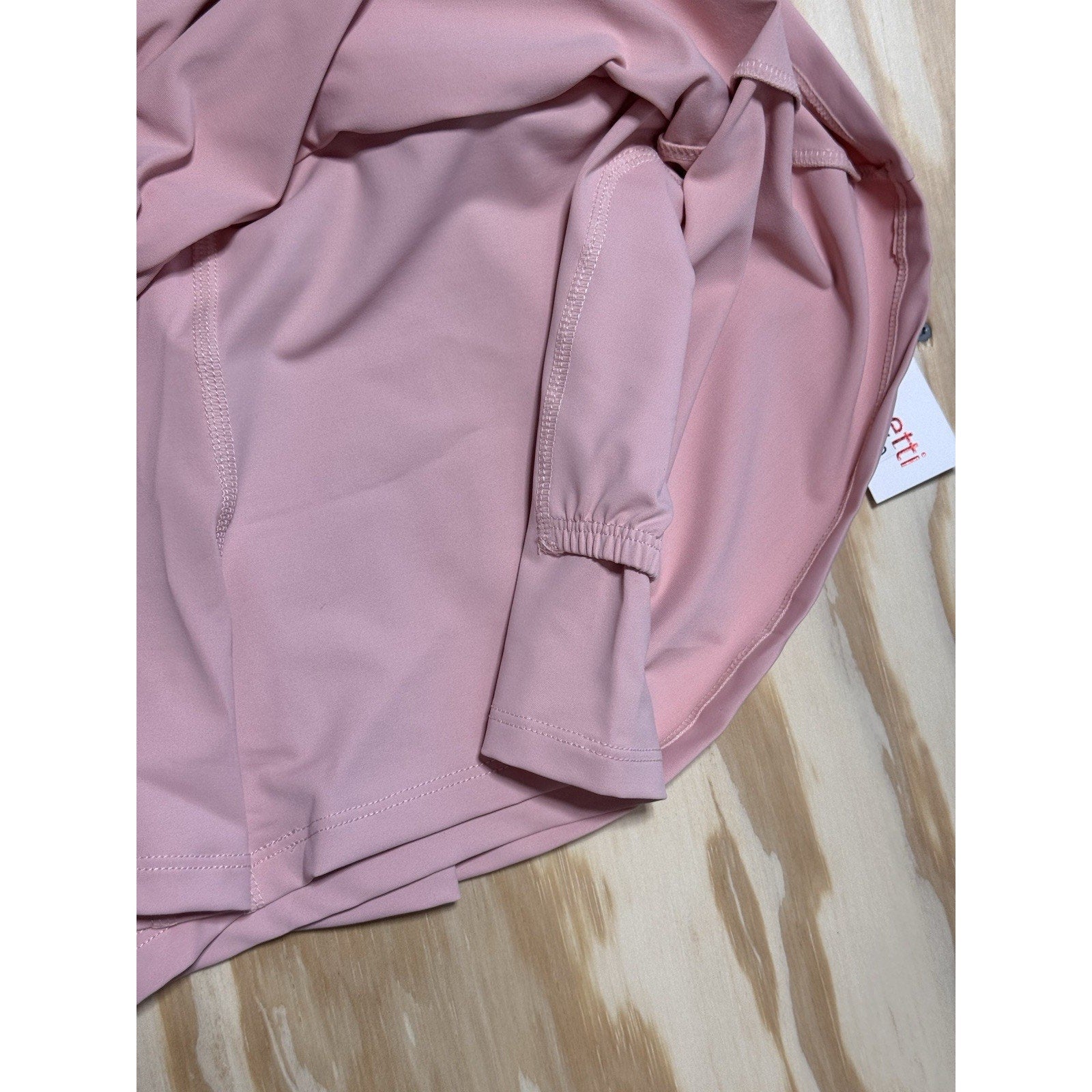 Women Pink Tennis Skort Athletic Golf Skirt Built In Shorts Pocket Size 10 New