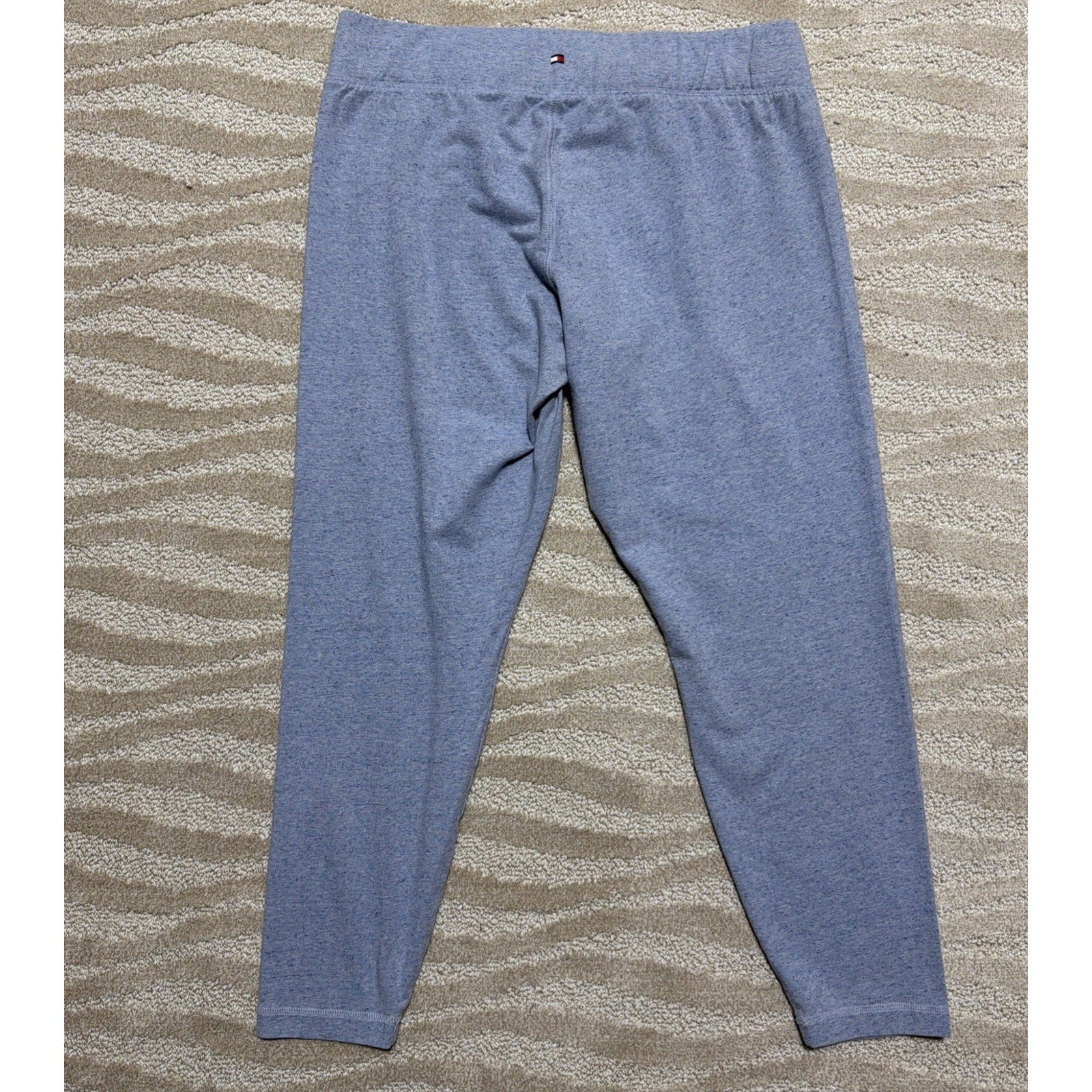 Tommy Hilfiger Sport Jogger Pants Womens XL Blue Logo Sweatpants Athletic