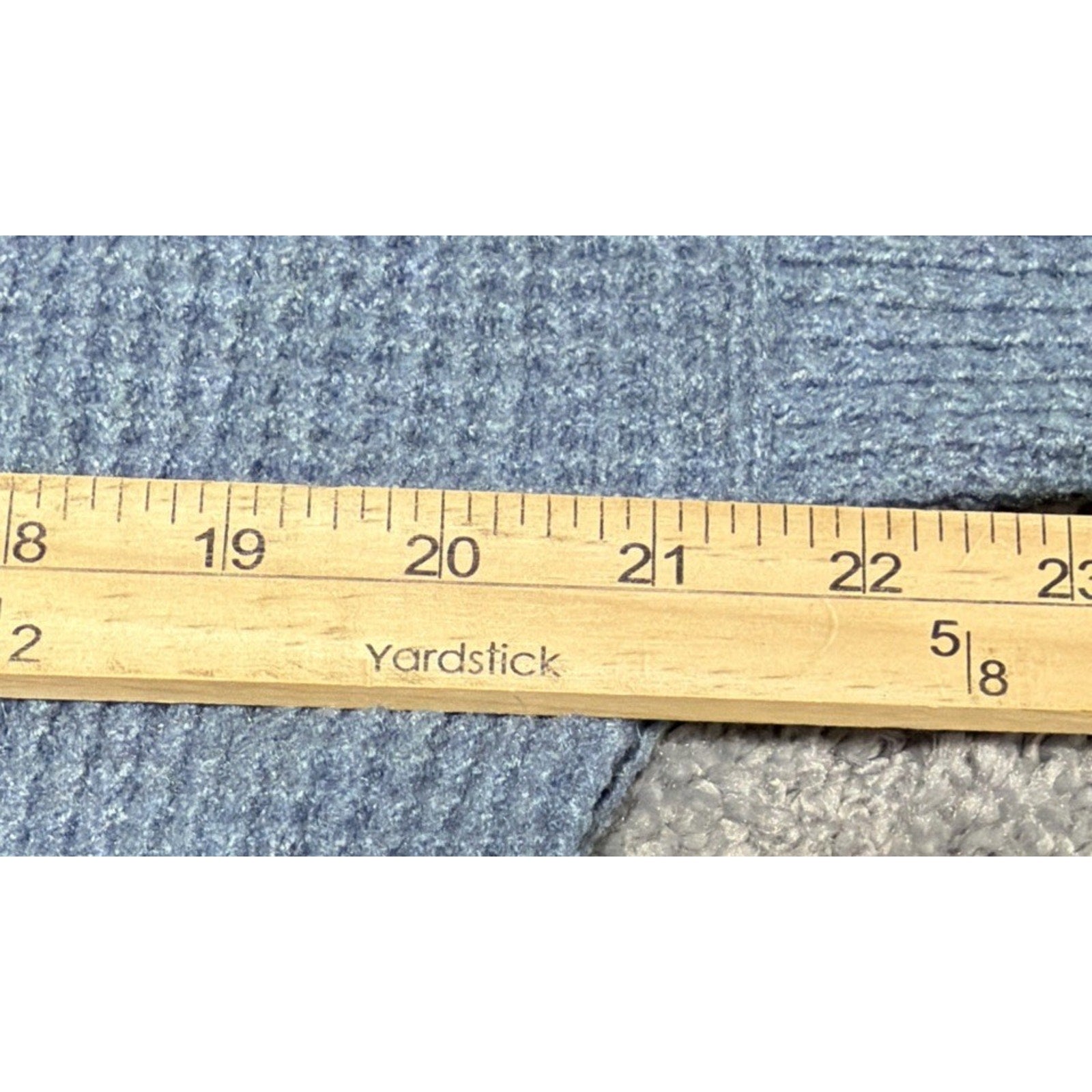 Hippie Rose Tunic Knit Sweater Women’s Large Boxy Soft Blue Top Stretch