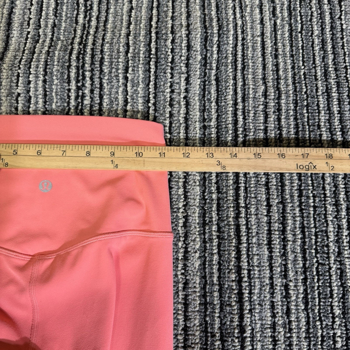 lululemon Women’s Size 4 High Rise Leggings Coral Pink 25” Inseam