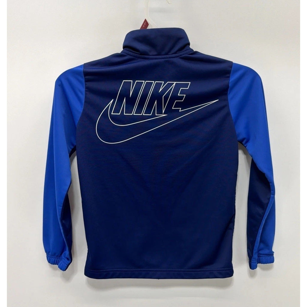 Nike Medium Sportswear Big Kids Two Toned Blue Tracksuit Jacket