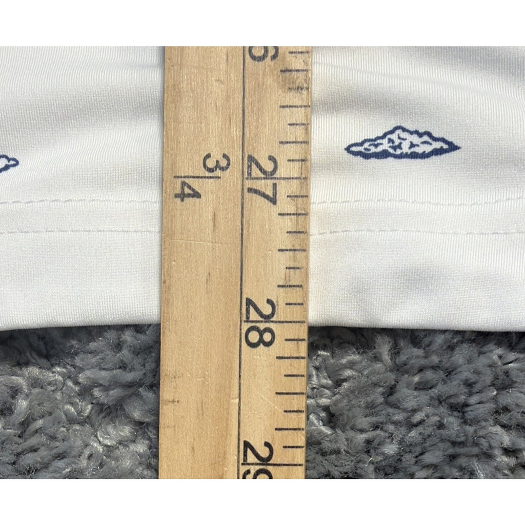 PUMA Men's MATTR Pouring Buckets Polo Shirt in Bright White/Cobalt SZ Large