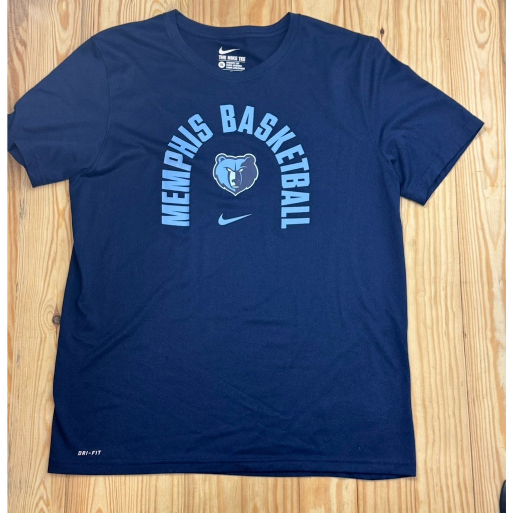 Memphis Grizzlies Nike Classic Logo Performance Athletic Fit Tshirt XL