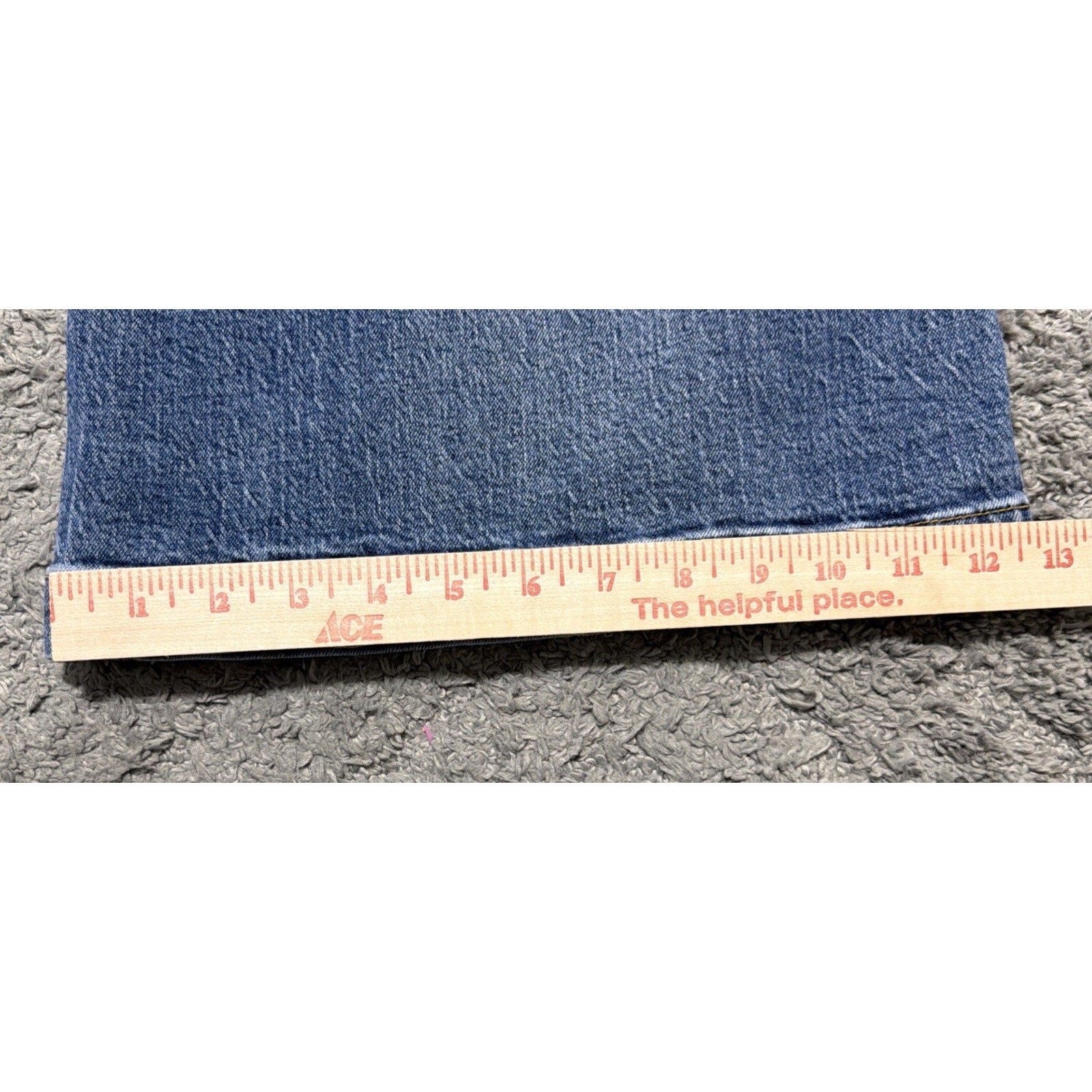 Anthropologie Pilcro Women's Plus Size 18 High Rise Wide Leg Blue Jeans Stretch