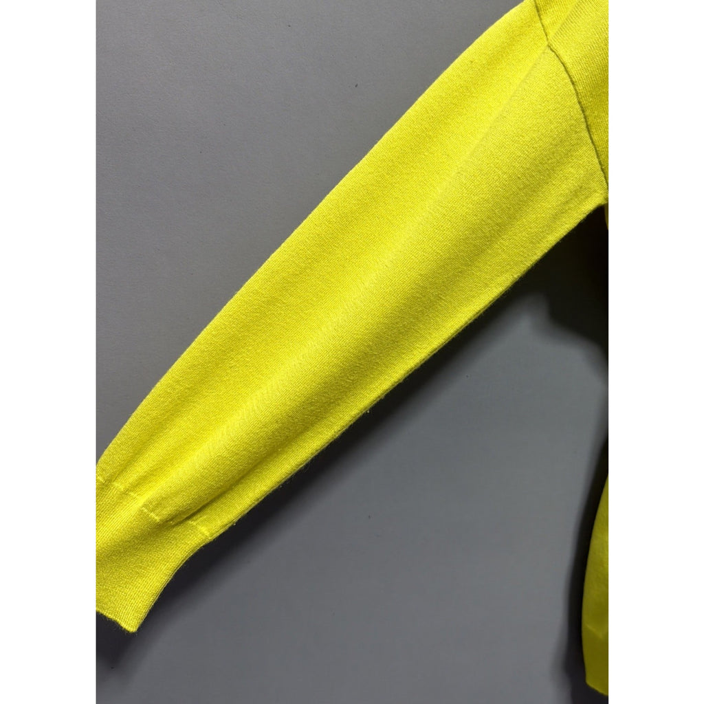 BANANA REPUBLIC Womens Ever Soft Medium Silk Cotton Lightweight Sweater Yellow