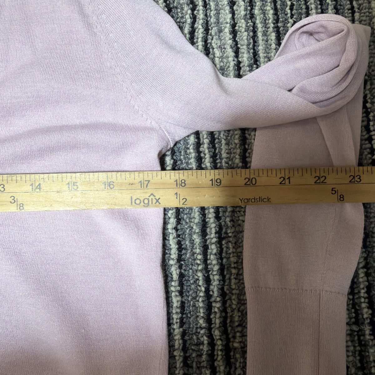 LOFT Womens Cardigan Sweater V Neck Lightweight Viscose Pale Pink Size XS