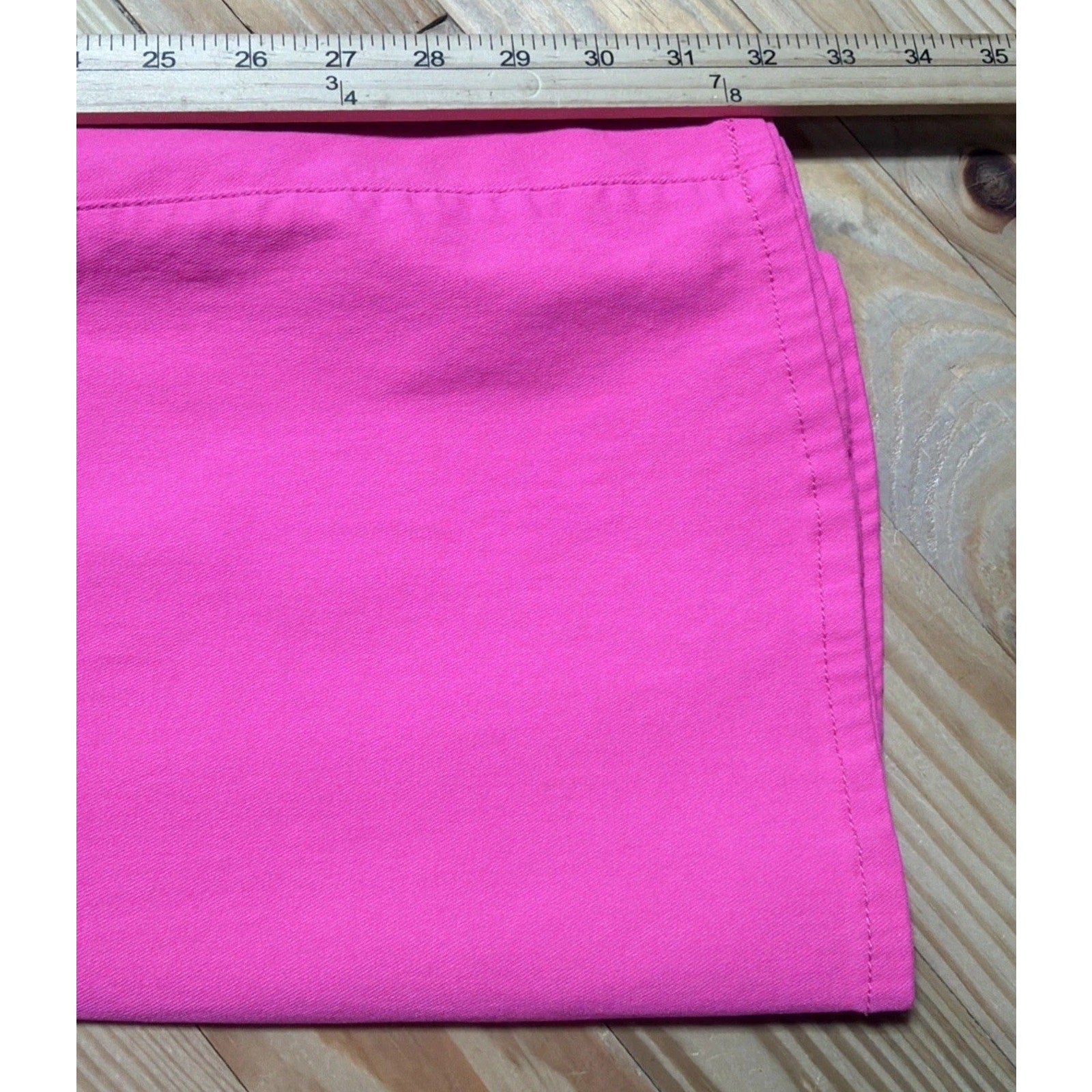 Juniors JC & JQ Jeans High Rise Bell bottom Flare Pants - Hot Pink Sz M Stretch