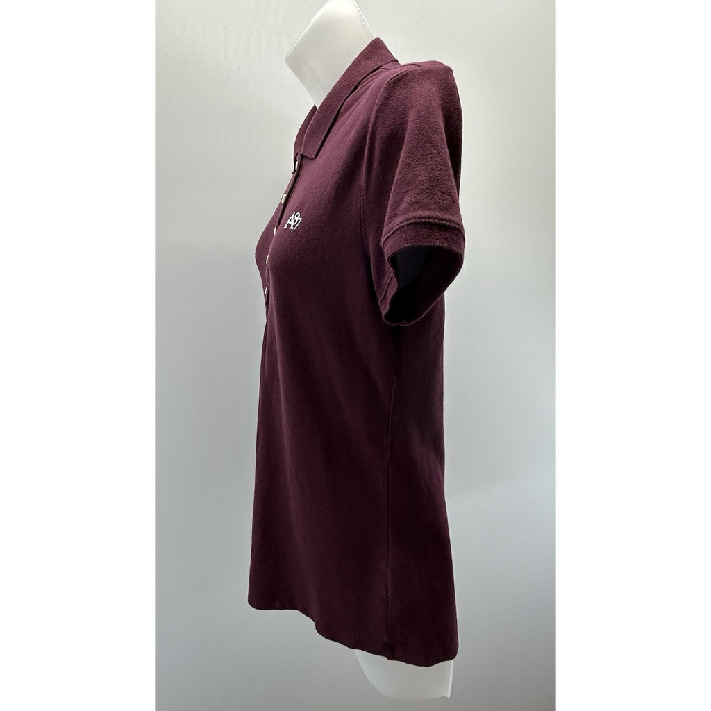 Aeropostale Tank Top Purple Junior Sz Large With White Embroidery.