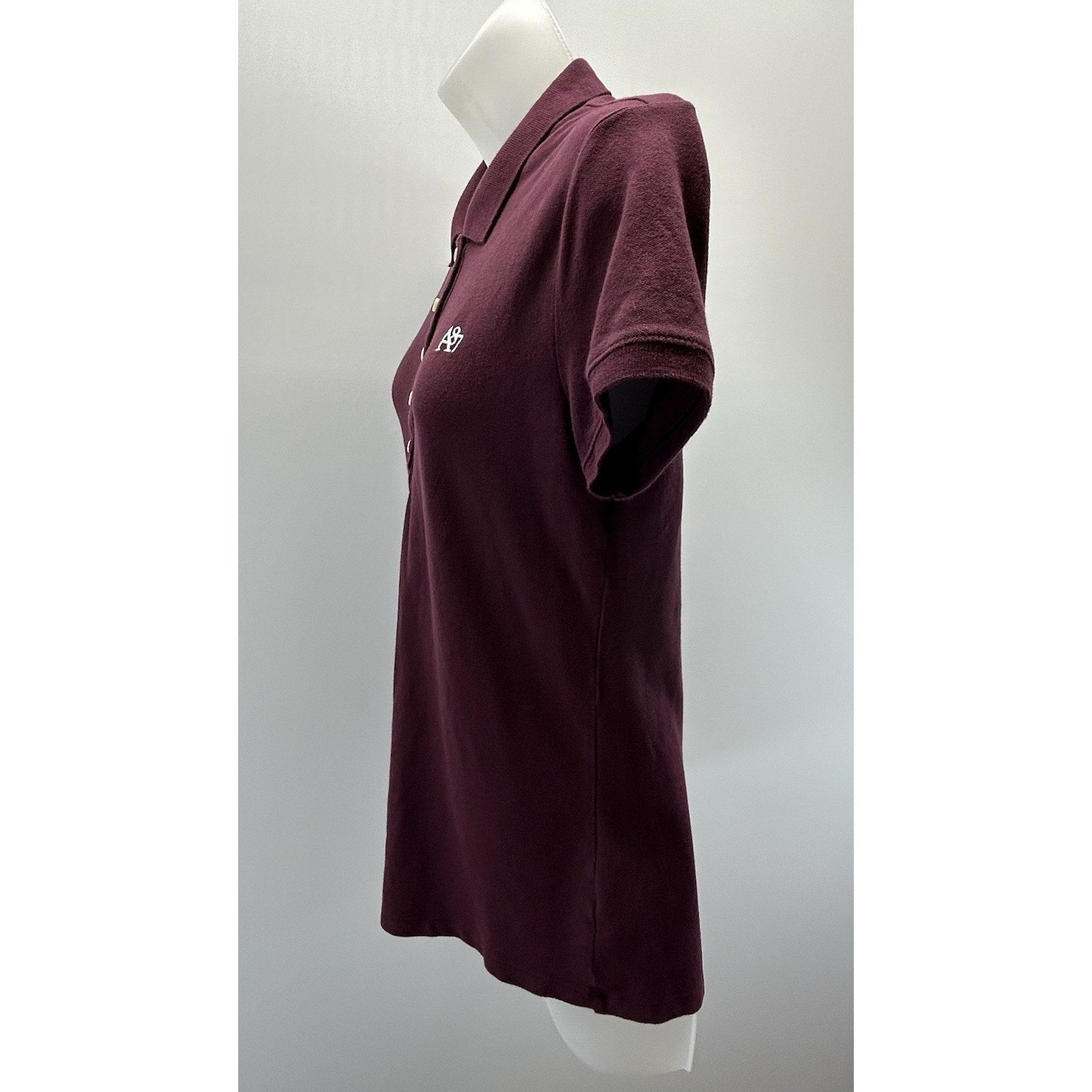 Aeropostale Tank Top Purple Junior Sz Large With White Embroidery.