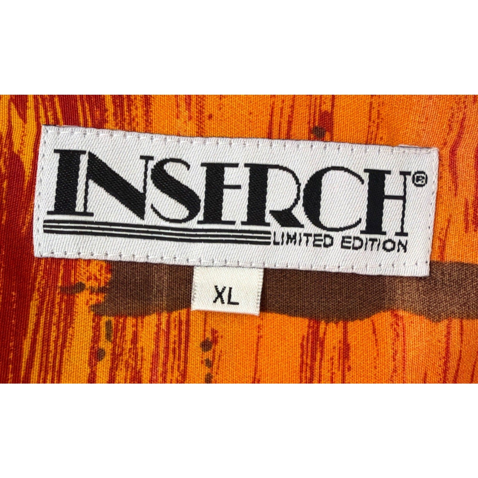 InSerch Limited Edition Button Up Shirt Men’s XL Beach Casual Made In UAE NWT