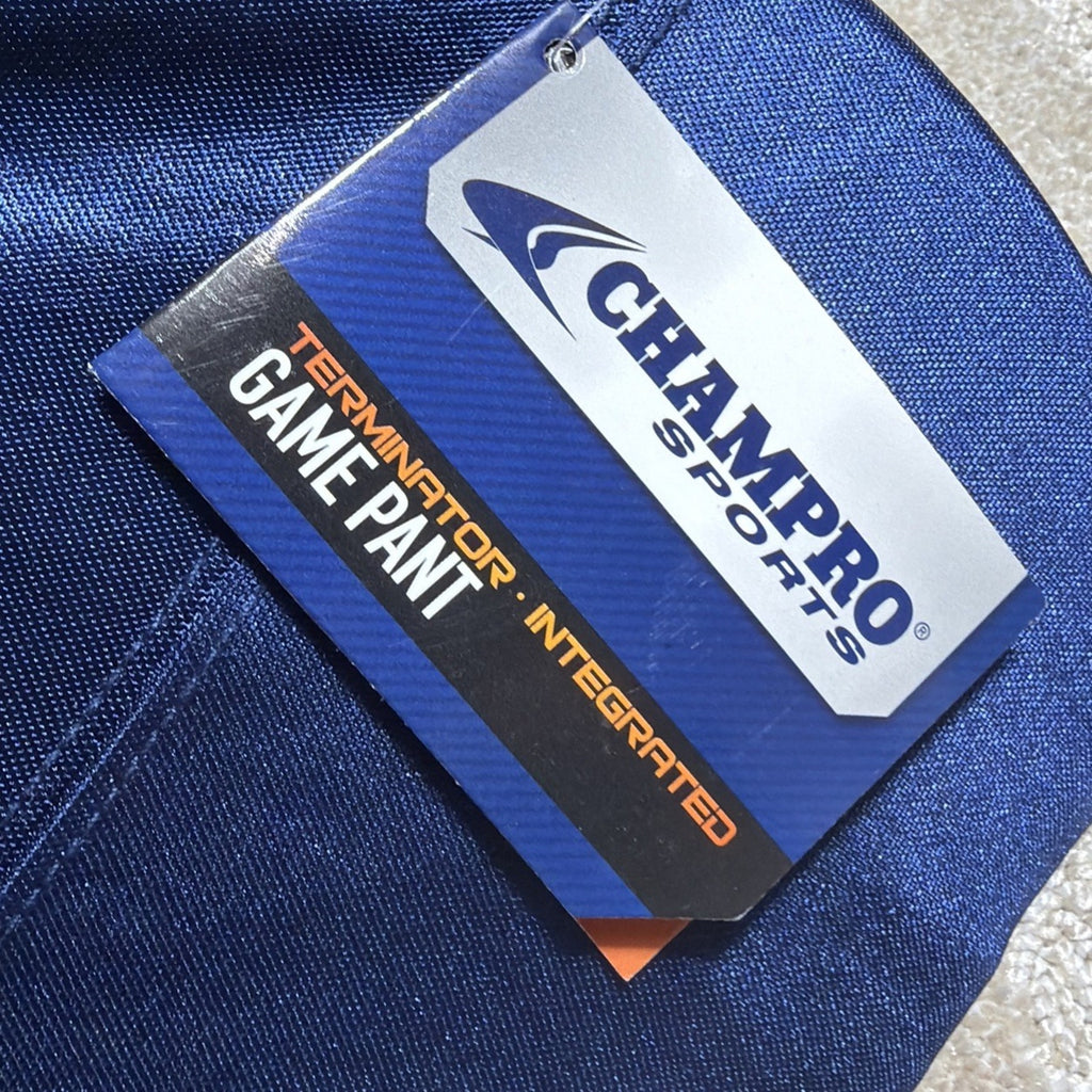 New Champro Adult Terminator Integrated Football Pants - Navy Blue 2X NWT