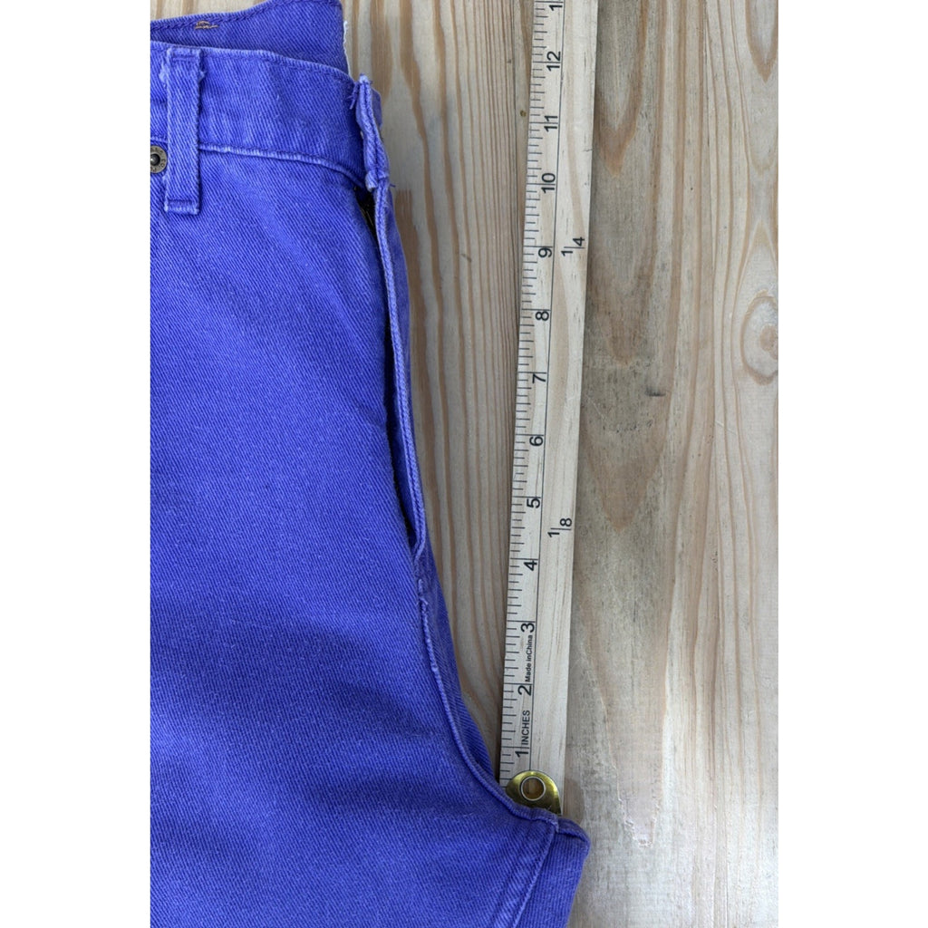 Vintage Polo RALPH LAUREN Purple 100% Cotton Relaxed Fit Jeans Size 12 X 31