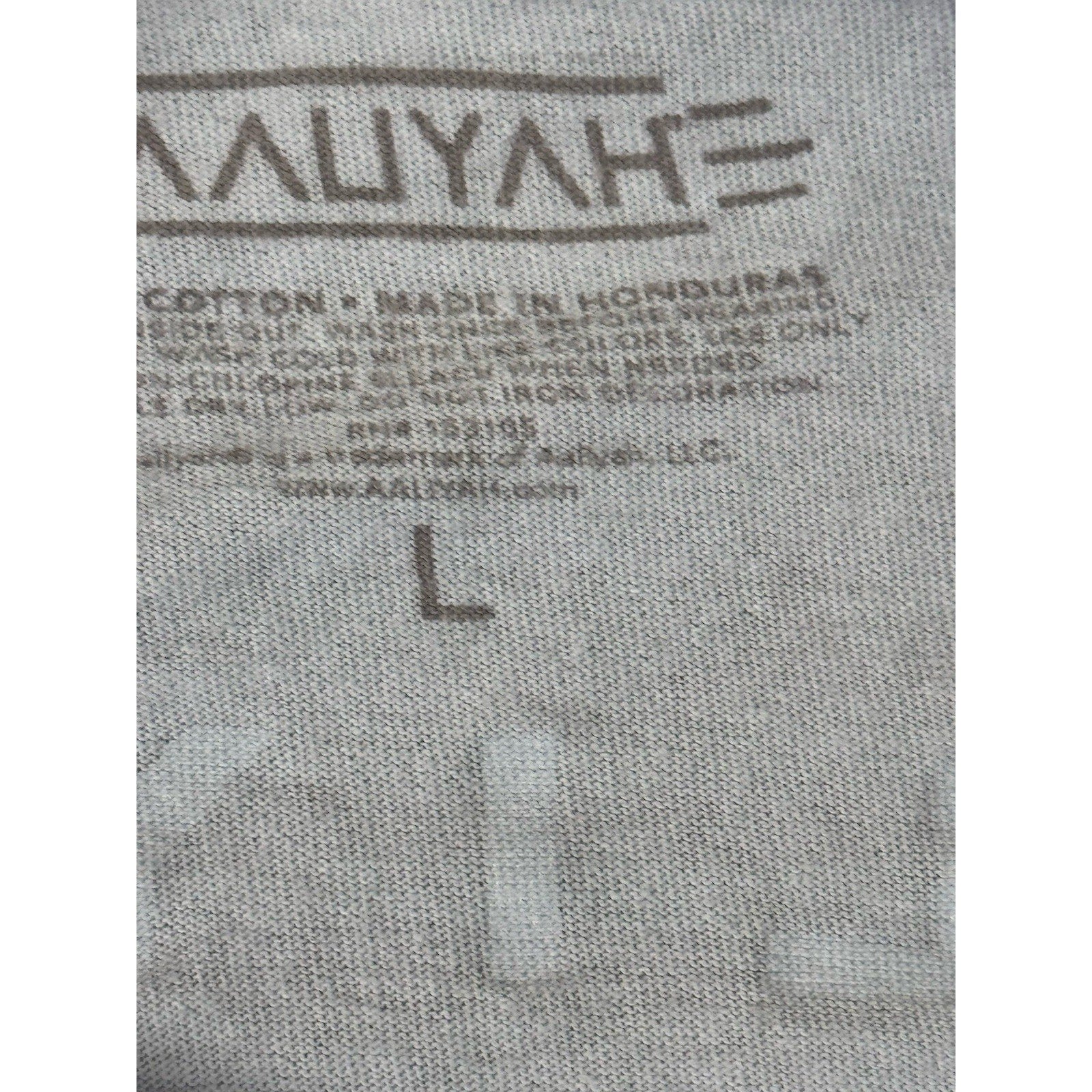 Aaliyah Light Blue Unisex Band T-Shirt Size Large By Aaliyah Brand