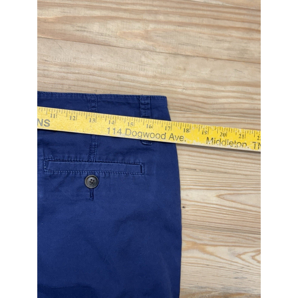 American Rag Slim Fit Navy BlueShorts Men's Size 31 Chino 100% Cotton